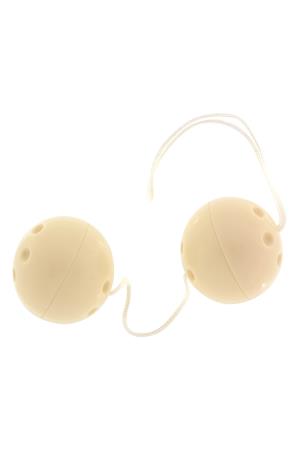 Palline con Sfera Interna Duo Balls 3,5cm Bianche