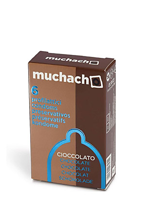 Profilattici al Cioccolato Muchacho 6 Pezzi