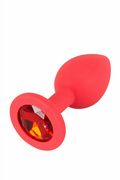 Plug Anale Gioiello Colorful Joy Small Rosso