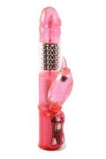 Vibratore Rabbit Eclipse Ultra 7 Penguitronic 17cm Rosa