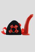 Strap-On Sophia`s Red Rider 20cm Rosso