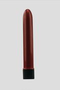 Vibratore Classico Retro Slimline 17cm Rosso