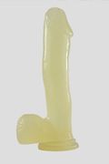 Dildo Maxi Basix Rubber Works 30cm Trasparente