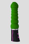 Vibratore Design Bruco 19cm Verde