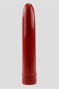 Vibratore Classico Slim Line 19cm Rosso