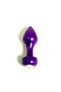 Plug Anale-con Gioiello Ouch 8cm Viola