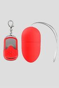 Ovulo Wireless 10 Modalità di Vibrazione Rosso
