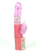 Vibratore Rabbit Jelly Soft Rosa 24cm