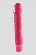 Vibratore Realistico Neon Gems Fucsia 19cm