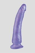 Dildo Basix Rubber Works Slim 21cm Viola